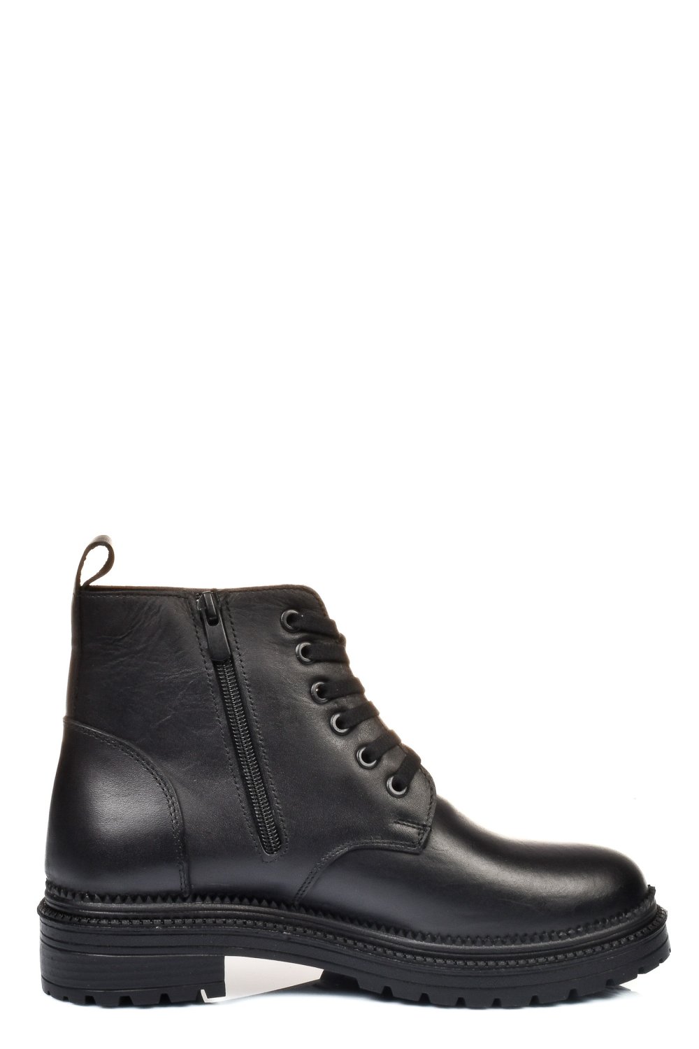 GHETE NEGRE PIELE NATURALA APCYB002