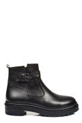 GHETE NEGRE PIELE NATURALA APCYB004