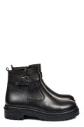 GHETE NEGRE PIELE NATURALA APCYB004