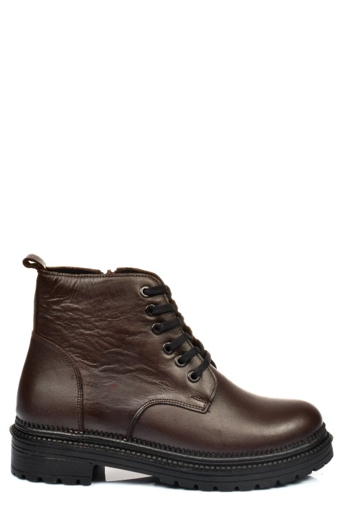 Ghete maro inchis piele naturala apcyb002