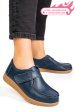Mocasini bleumarin piele naturala pspl305