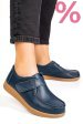 Mocasini bleumarin piele naturala pspl305