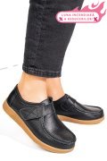 MOCASINI NEGRI PIELE NATURALA PSPL305