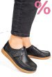 Mocasini negri piele naturala pspl305