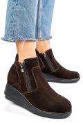 GHETE MARO INCHIS PIELE NATURALA INTOARSA 2S77339MEL