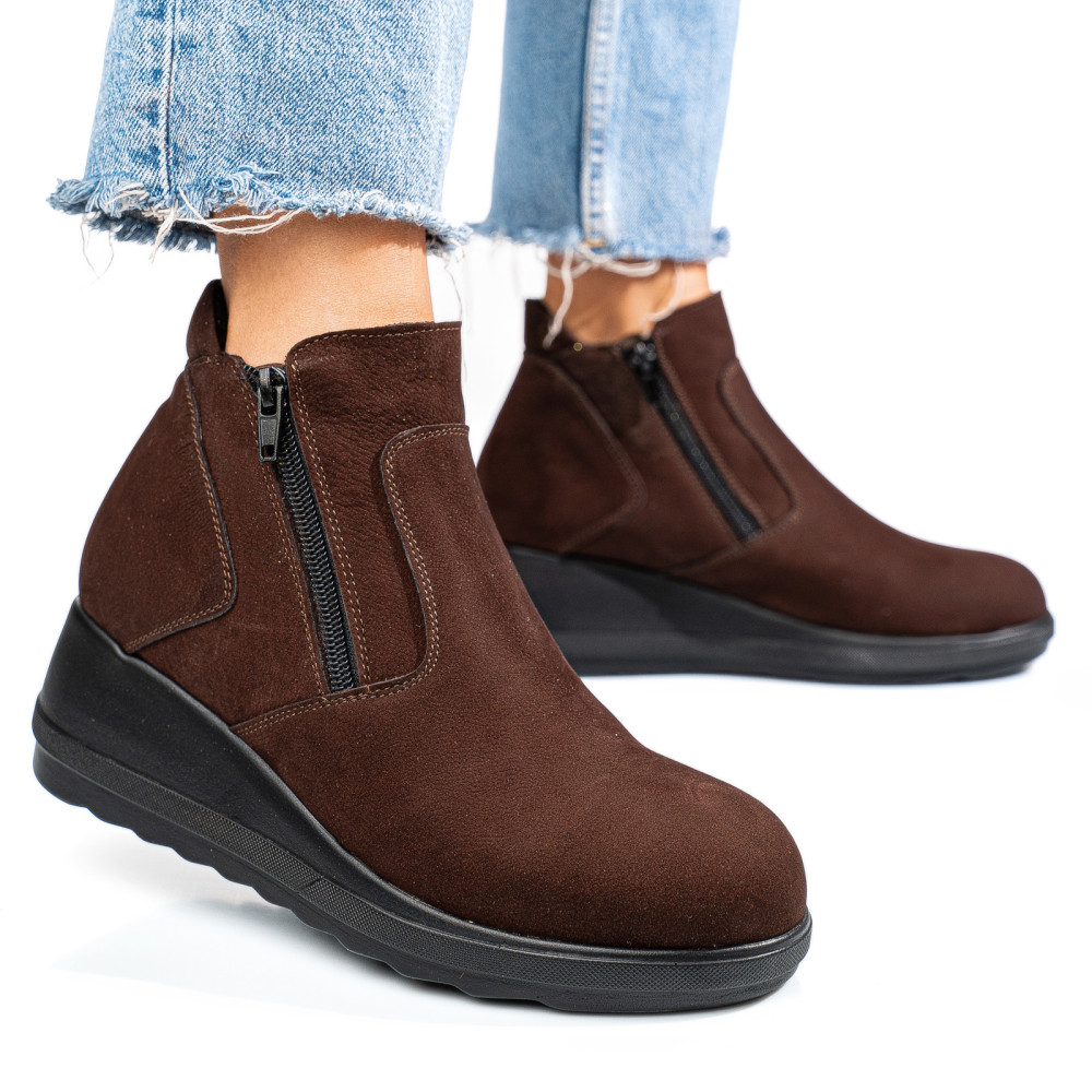 GHETE MARO PIELE NATURALA INTOARSA 2S77339MEL