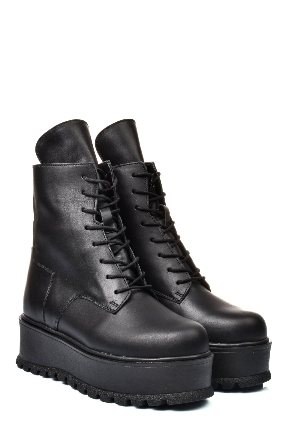 GHETE NEGRE PIELE NATURALA 2S77288