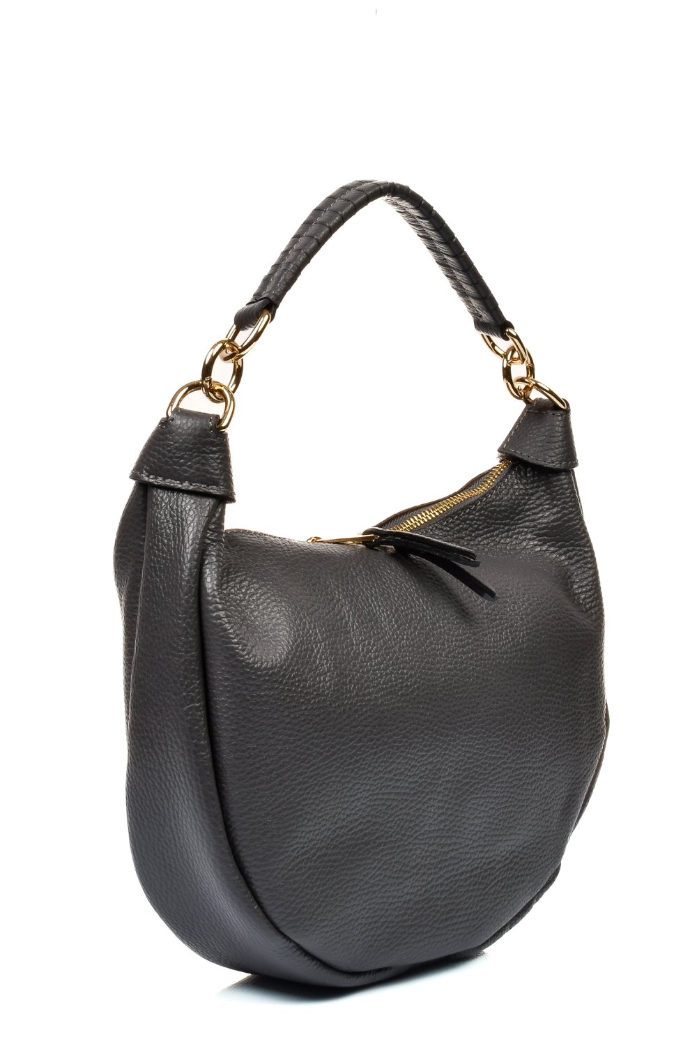 GEANTA GRI PIELE NATURALA 2025-001A