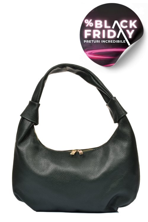 Geanta verde piele naturala 2025-021