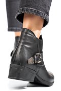 GHETE NEGRE PIELE NATURALA ZPC03