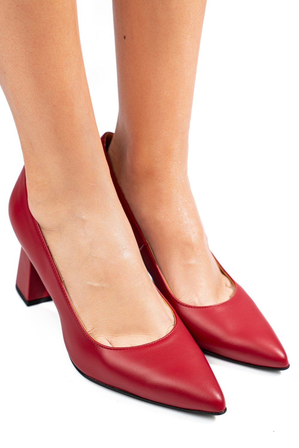 PANTOFI ROSII PIELE NATURALA 1S77362