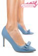 Pantofi albastri piele naturala 1s77349