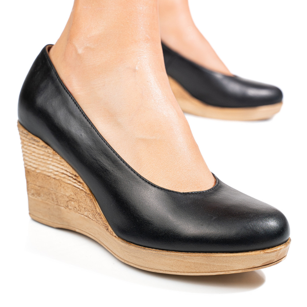 PANTOFI NEGRI PIELE NATURALA1S77237