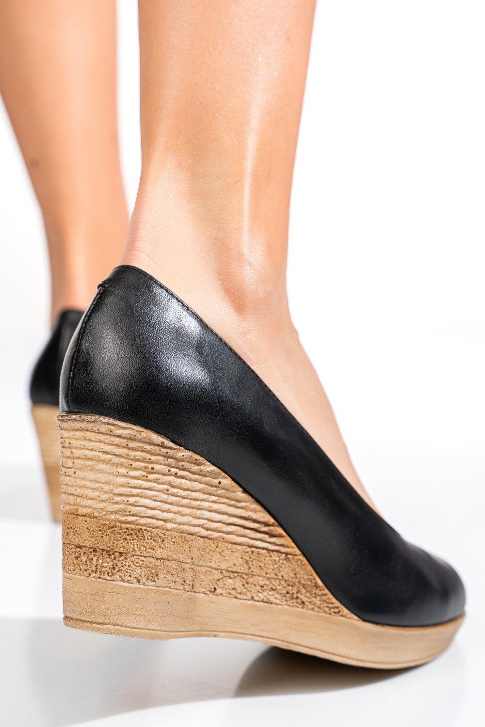 PANTOFI NEGRI PIELE NATURALA1S77237