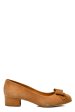 Pantofi maro deschis piele naturala intoarsa 3s77484