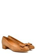 PANTOFI MARO DESCHIS PIELE NATURALA INTOARSA 3S77484
