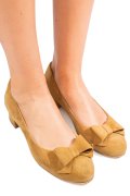 PANTOFI MARO DESCHIS PIELE NATURALA INTOARSA 3S77484
