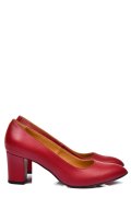 PANTOFI DAMA GUBAN PIELE NATURALA ROSII 4S77292