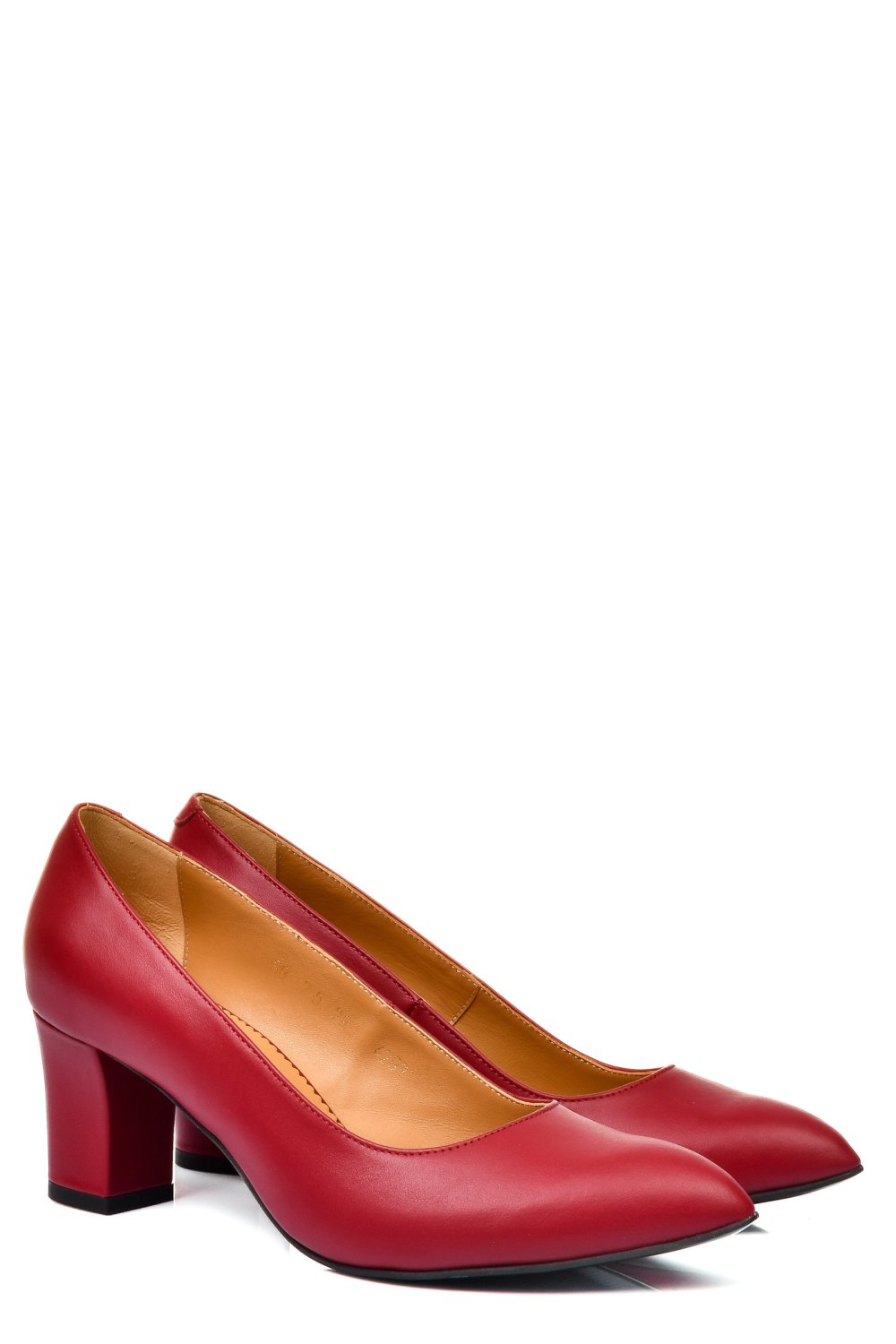 PANTOFI DAMA GUBAN PIELE NATURALA ROSII 4S77292