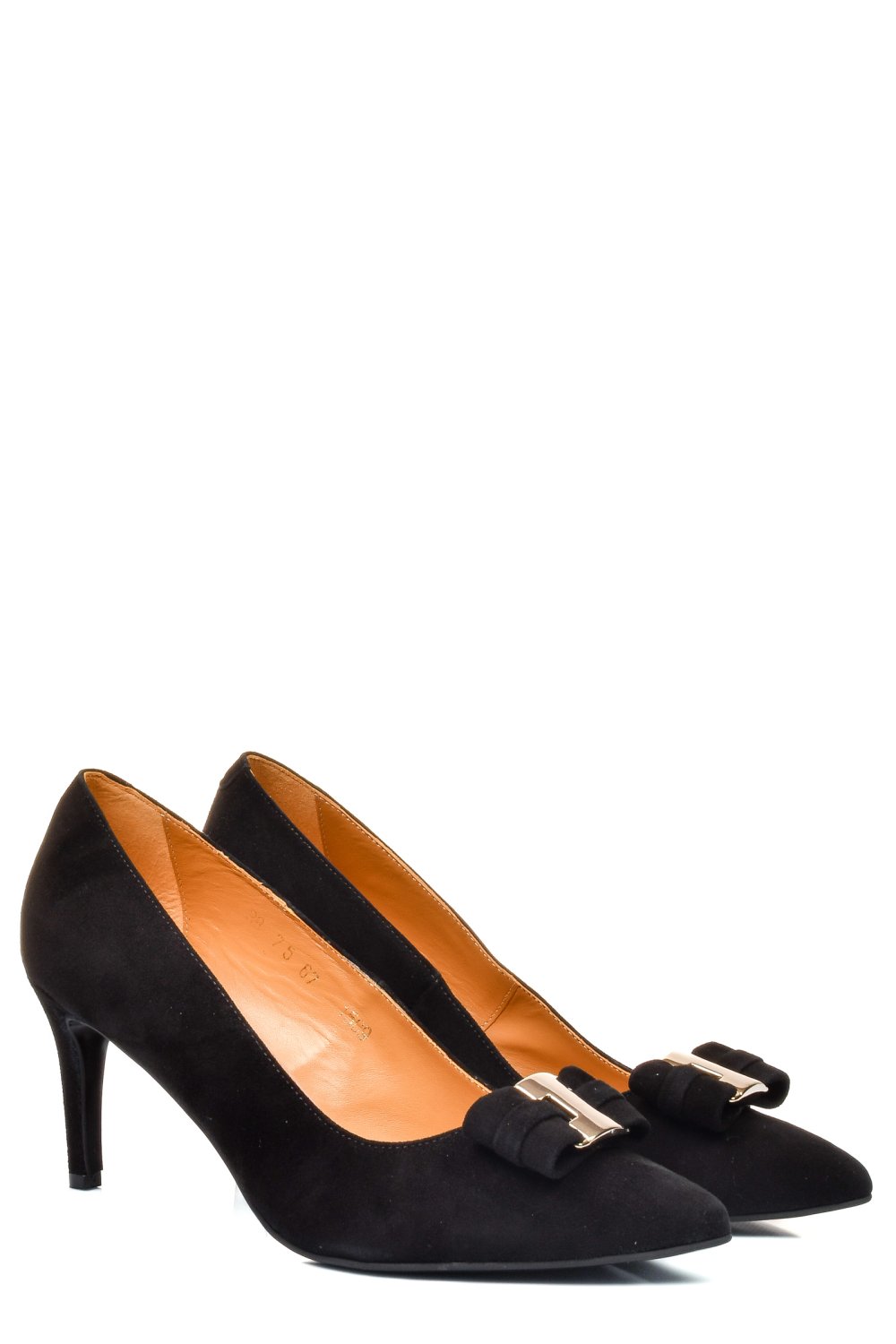 PANTOFI NEGRI PIELE NATURALA INTOARSA 1S77509GUB