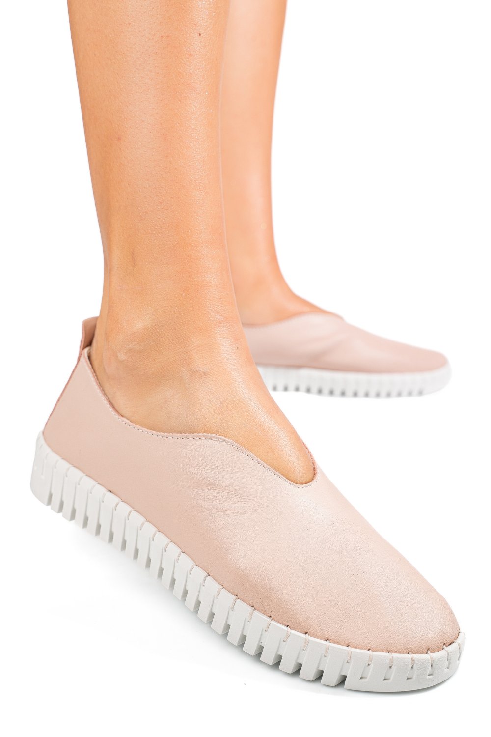 ESPADRILE ROZ PIELE NATURALA 8245449