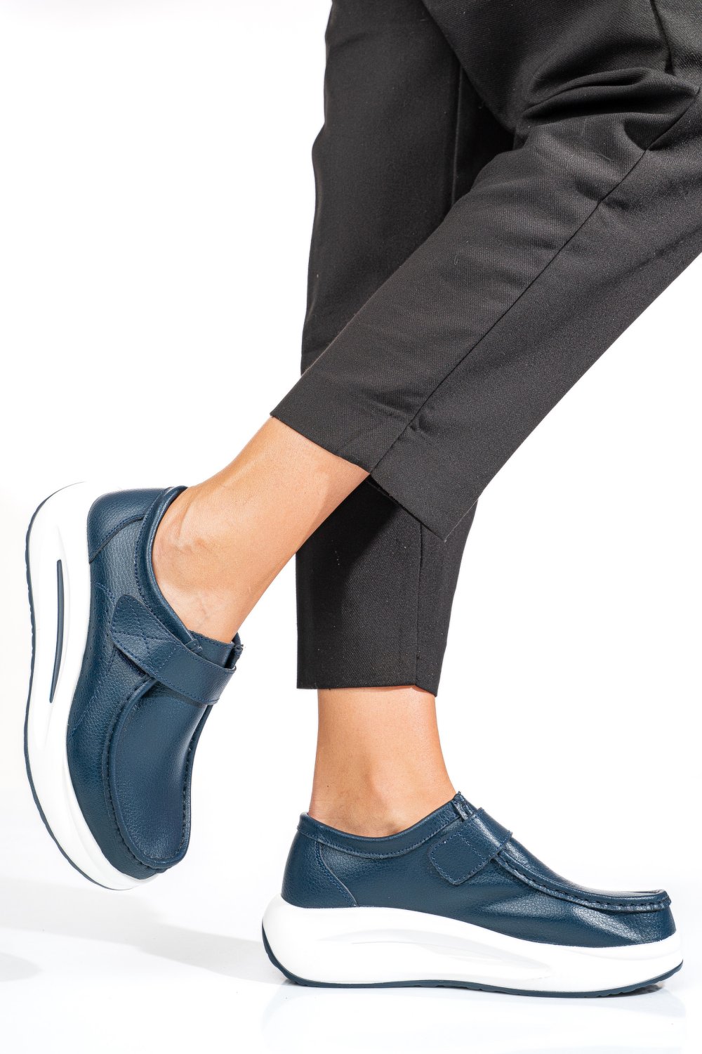 MOCASINI NAVY PIELE NATURALA TSP3090