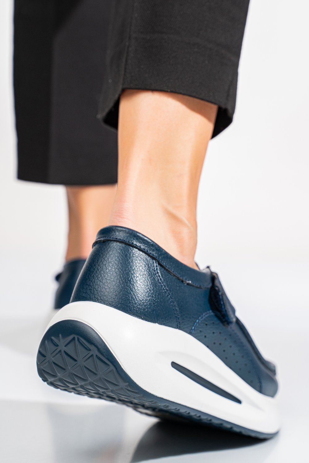 MOCASINI NAVY PIELE NATURALA TSP3090