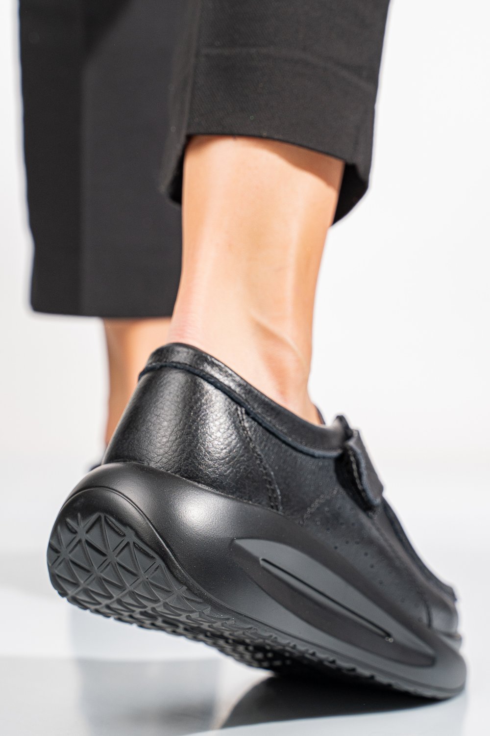 MOCASINI NEGRI PIELE NATURALA TSP3090