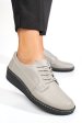 Pantofi grey piele naturala aspp2114