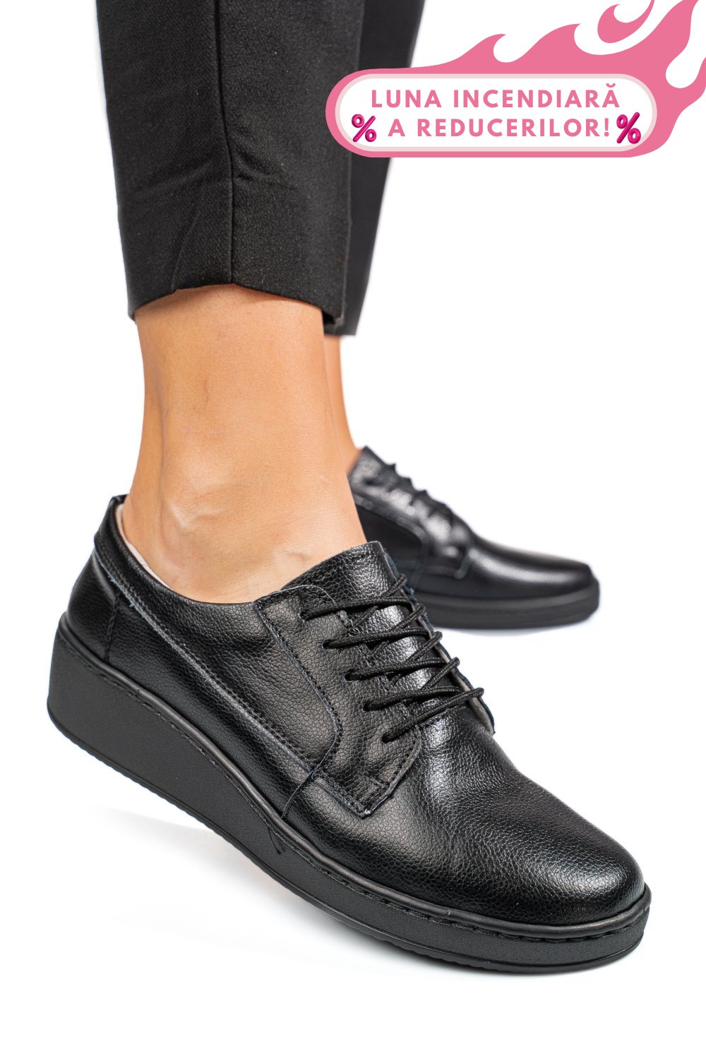 PANTOFI BLACK PIELE NATURALA ASPP2114