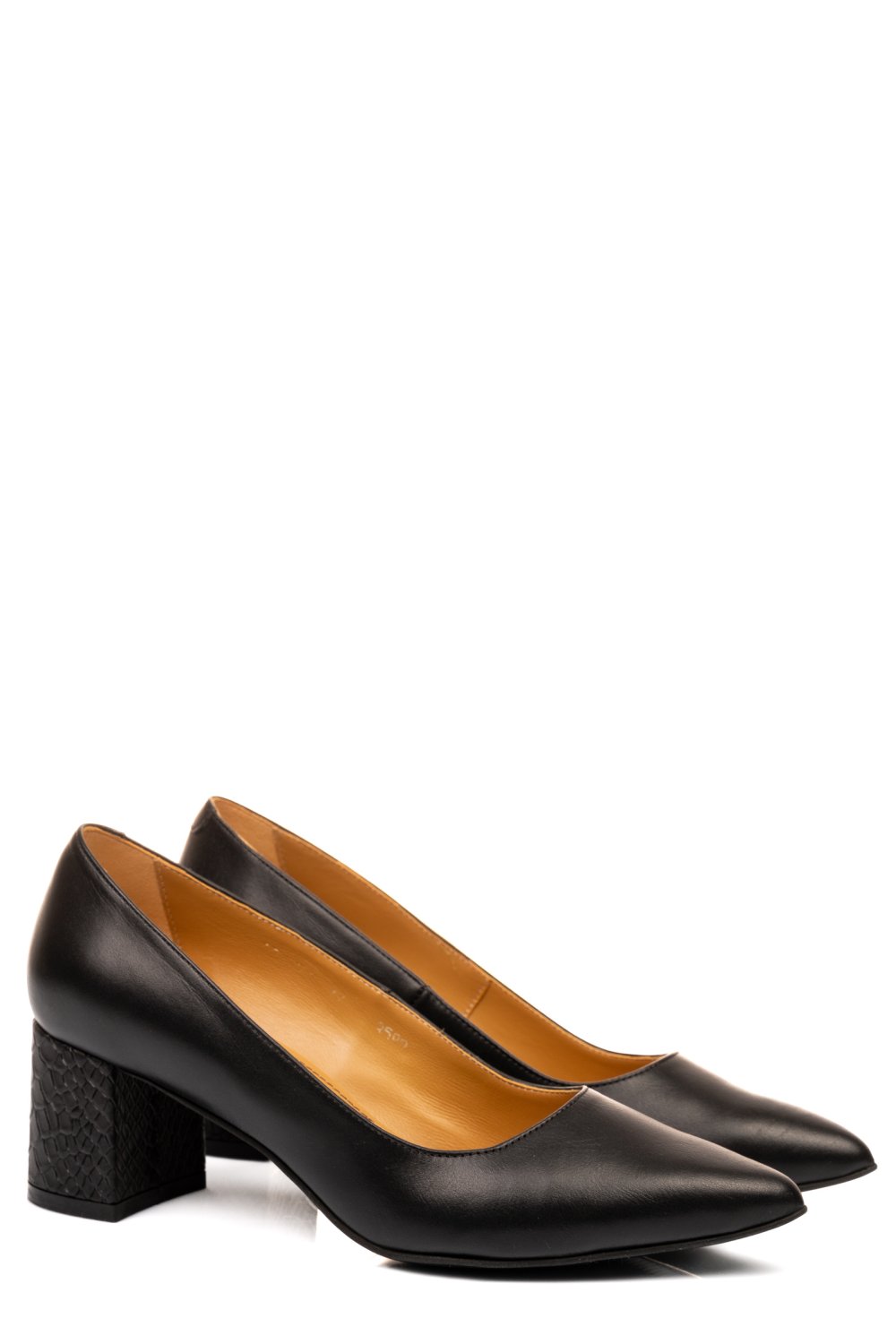 PANTOFI NEGRI PIELE NATURALA 3S77583