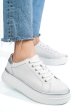 Pantofi sport white piele naturala tsp5912