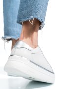 PANTOFI SPORT WHITE PIELE NATURALA TSP5912