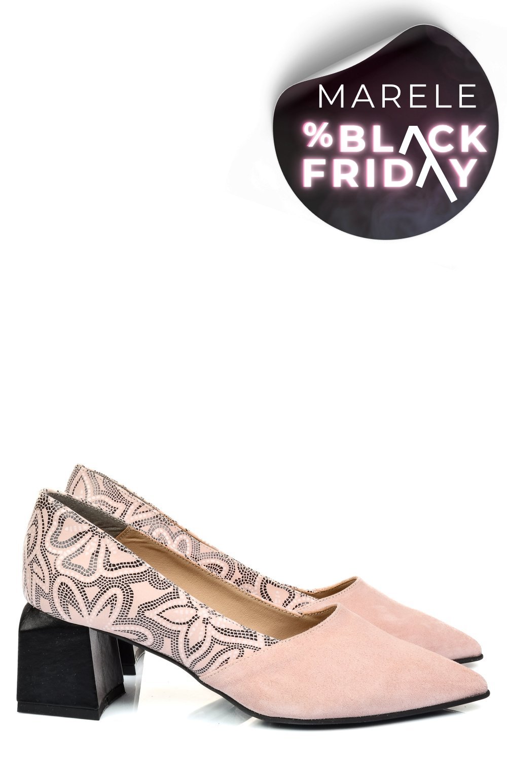 PANTOFI NUDE PIELE NATURALA INTOARSA 5S77460