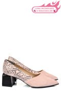 PANTOFI NUDE PIELE NATURALA INTOARSA 5S77460