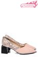 Pantofi nude piele naturala intoarsa 5s77460