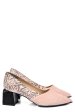 Pantofi nude piele naturala intoarsa 5s77460