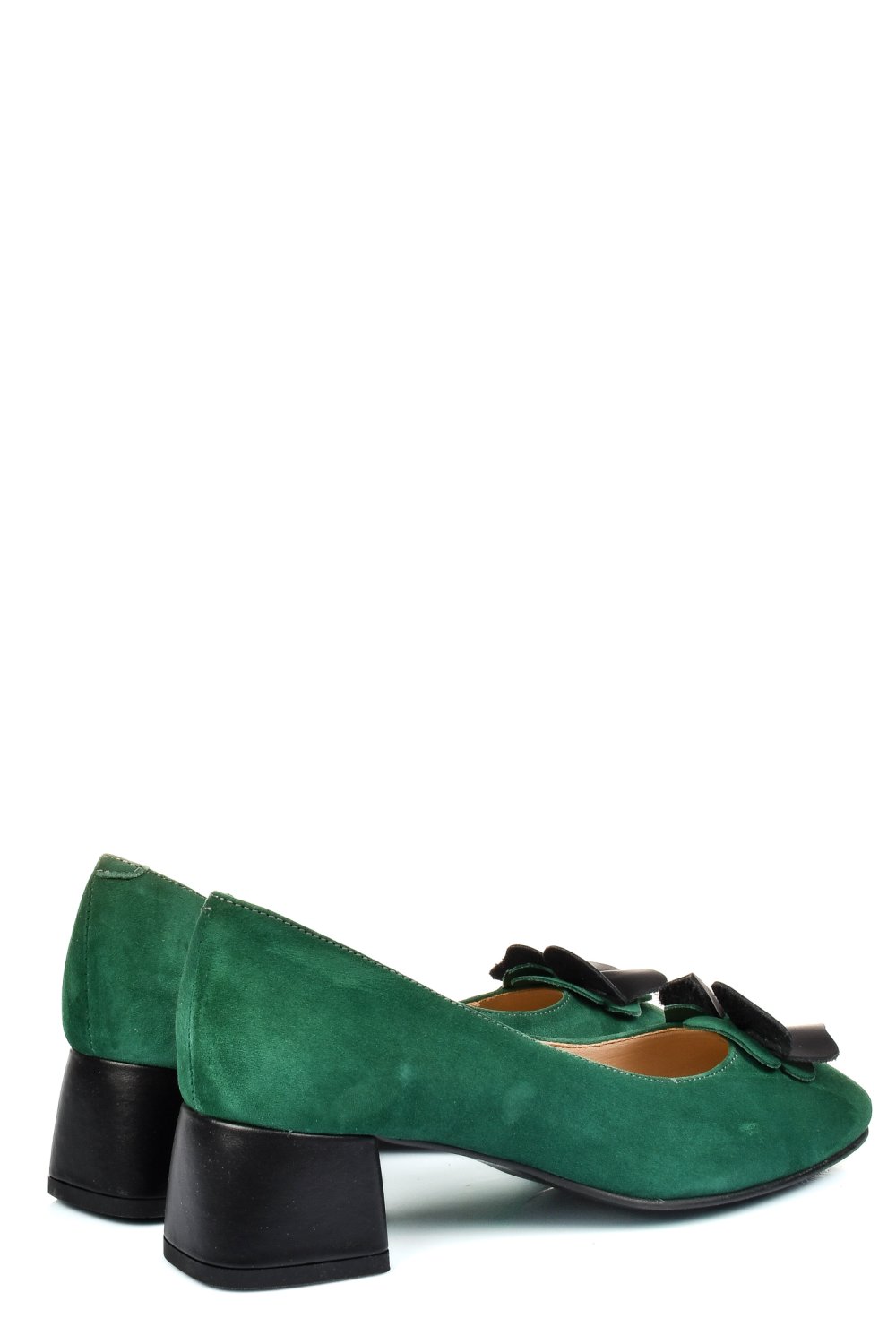 PANTOFI VERZI PIELE NATURALA INTOARSA 5S77555