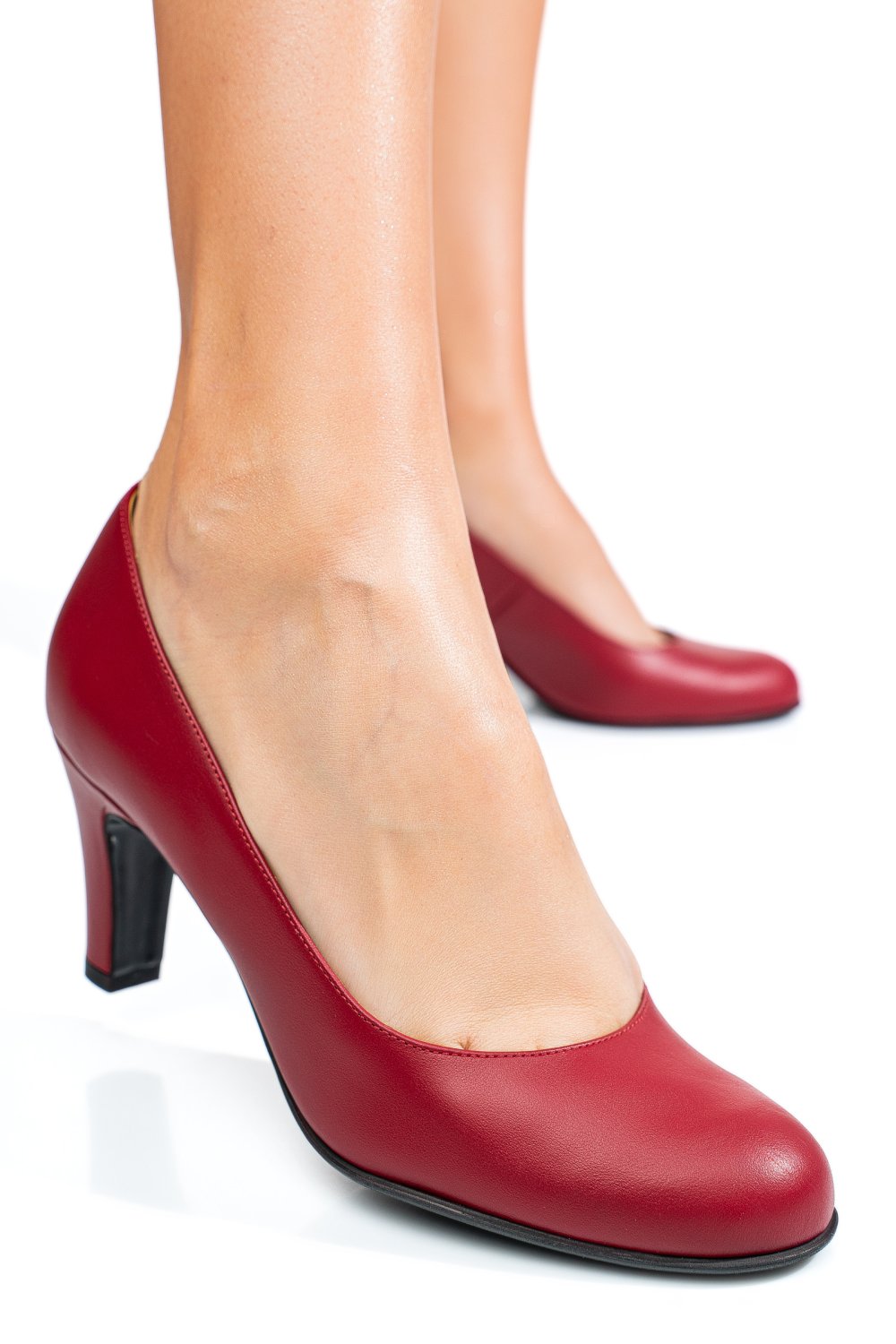 PANTOFI ROSII PIELE NATURALA 3S77152