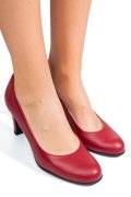 PANTOFI ROSII PIELE NATURALA 3S77152