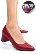 PANTOFI ROSII PIELE NATURALA 3S77583