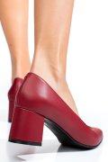 PANTOFI ROSII PIELE NATURALA 3S77583