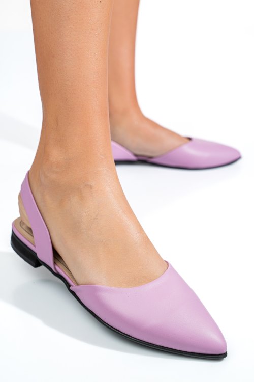 Balerini mov piele naturala 3s7721