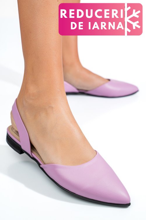 Balerini mov piele naturala 3s7721