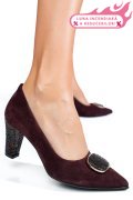 PANTOFI VISINII PIELE NATURALA INTOARSA 5S77655