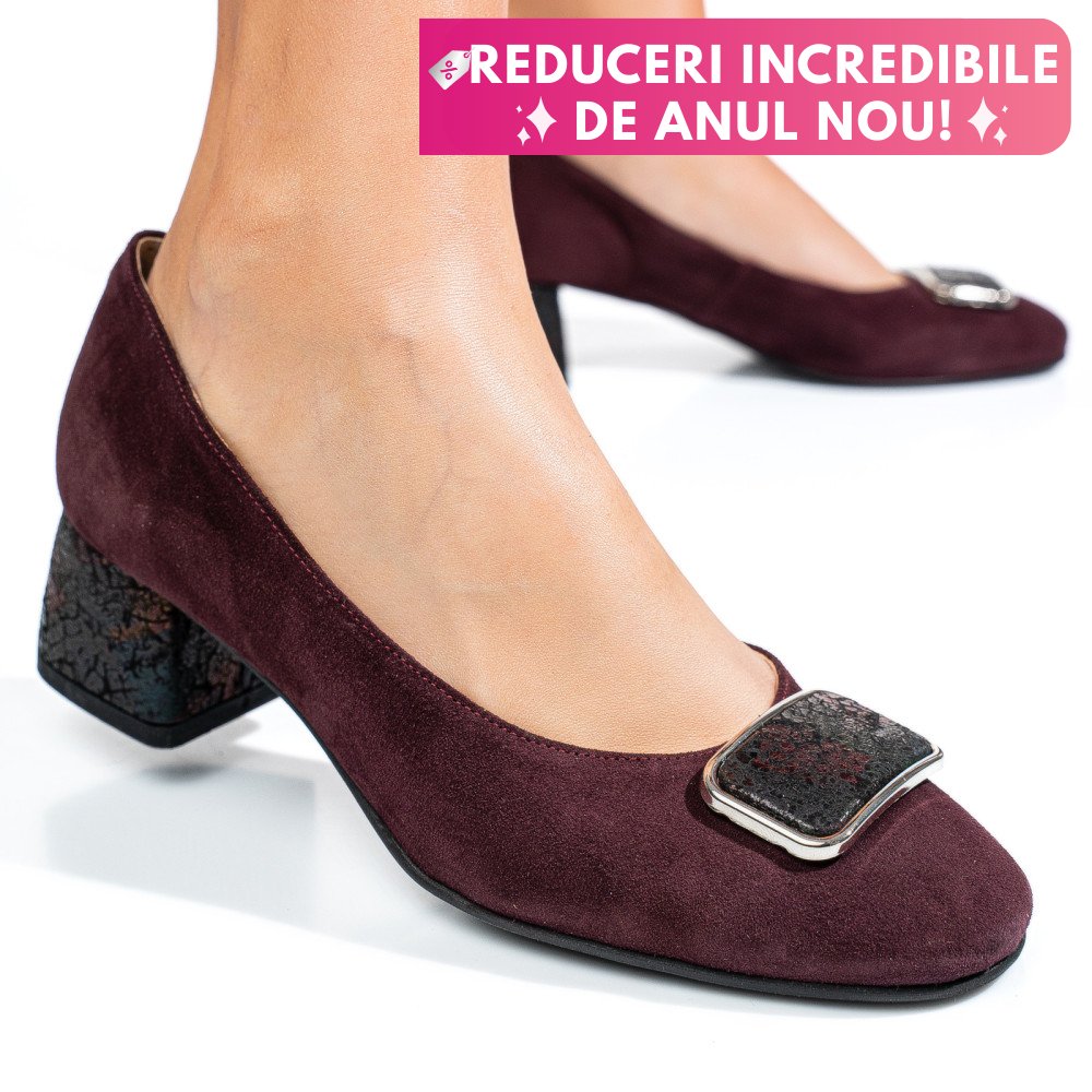 PANTOFI VISINII PIELE NATURALA INTOARSA 5S77544