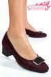 Pantofi visinii piele naturala intoarsa 5s77555b