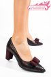 Pantofi visinii piele naturala 5s77705