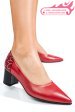 Pantofi rosii piele naturala 5s77602