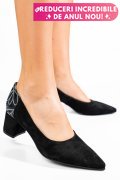 PANTOFI NEGRI PIELE NATURALA INTOARSA 5S77602